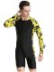 One-Piece Long-Sleeved Diving Suit, Full-Body Swimsuit, Jellyfish Suit, Men's and Women's Surfing Suit, Warm and Cold-Proof Swimsuit