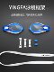 Yingfa coated comfortable transparent large frame for men and women HD waterproof and anti-fog flat swimming goggles Y2800