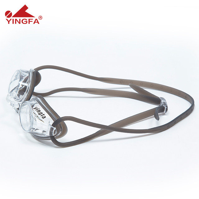 Yingfa Yingfa Training Competition Waterproof and Anti-Fog Kidsren's Professional Swimming Goggles 570Af Coated Diving Without Flip-Up Edges