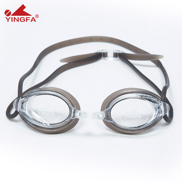 Yingfa Yingfa Training Competition Waterproof and Anti-Fog Kidsren's Professional Swimming Goggles 570Af Coated Diving Without Flip-Up Edges