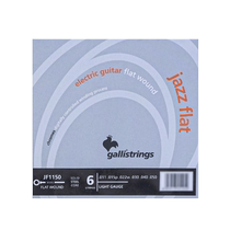 Italy Gallistrings JF1150 1252 flat-wound jazz electric guitar strings six pack