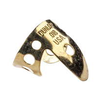 Dunlop邓禄普吉他义甲指套 金属黄铜镍银33R 37R右手护甲指弹拨片