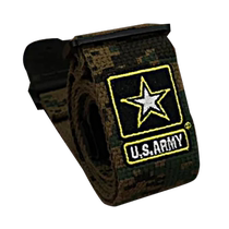 Beauty Production DAndrea Dandrul American Military Logo Electric Wood Folk Guitar Braces cotton knit shoulder strap