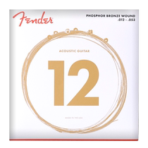 American Fender 60 70L acoustic guitar strings phosphorus brass acoustic guitar strings set of 6