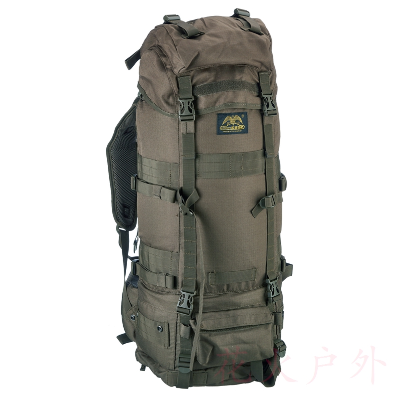 Out of the European Army edition of the same section 50L OUTDOOR CLIMBING BAG MILITARY CAMPER CAMPING HIKING DOUBLE SHOULDER BAG TRAVEL BAG-Taobao