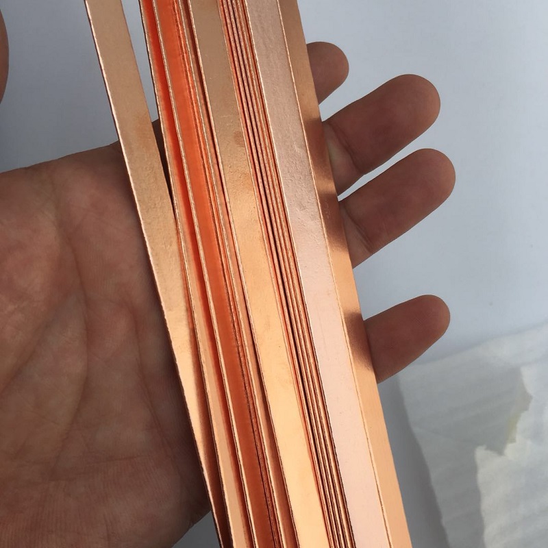 Notebook heat conduction tube sintered tube 1mm flat plate DIY transformation computer ultra-thin flat tube Mobile phone cooling copper tube