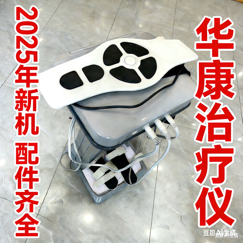 Huakang Yu Yang Si Therapy Device, Waist, Abdomen, and Foot Massager, Medium Frequency Laser Device for Unblocking Meridians, Complete Accessories