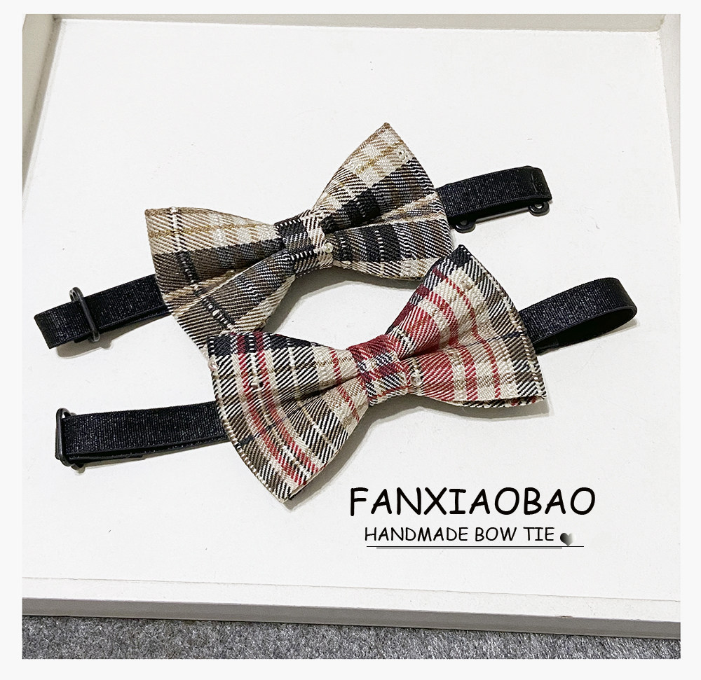 FXB handmade red black curled baby boy's baby suger bow tie child boy lace child collar tie