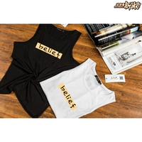 Mùa hè nam và nữ thủy triều thương hiệu vest thể dục giải trí và mồ hôi vest vest xu hướng tiền tuyến hip hop hip-hop cởi quần áo nam ao the thao