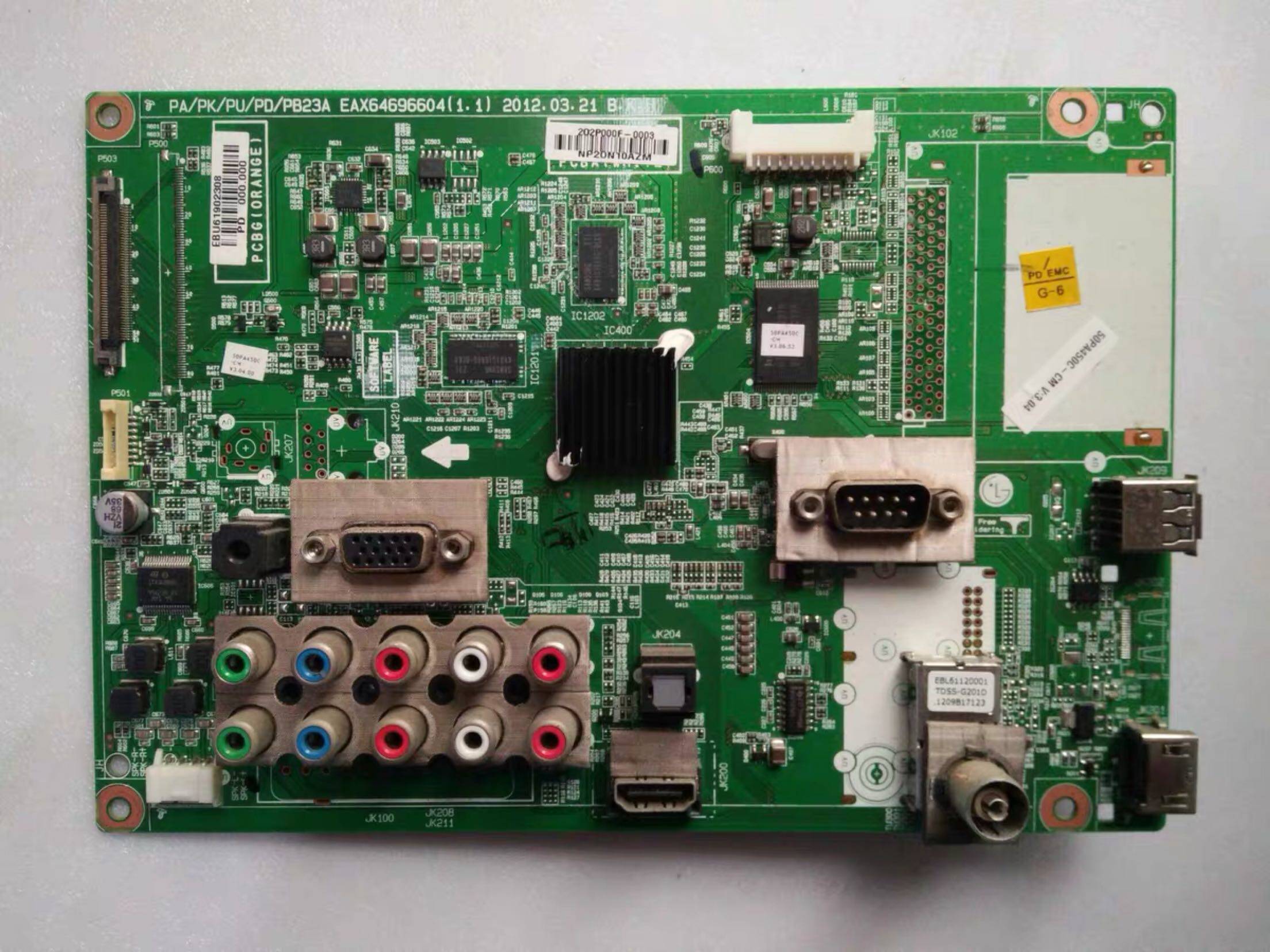 Original LG 42PA450C-CM motherboard EAX64696604 screen PDP42T40010