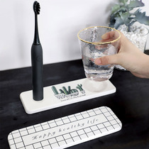 MOM Diatom mud coaster Sink Diatom mud wash pad Absorbent pad Toilet soap holder Water quick-drying toothbrush pad