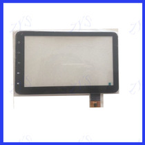 204 * 123mm capacitive touch handwritten external screen glass for car navigation