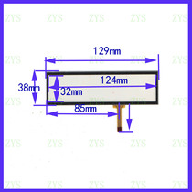 XWT1227 digital with touch handwriting external screen glass wardrobe touch screen 129 * 38MM