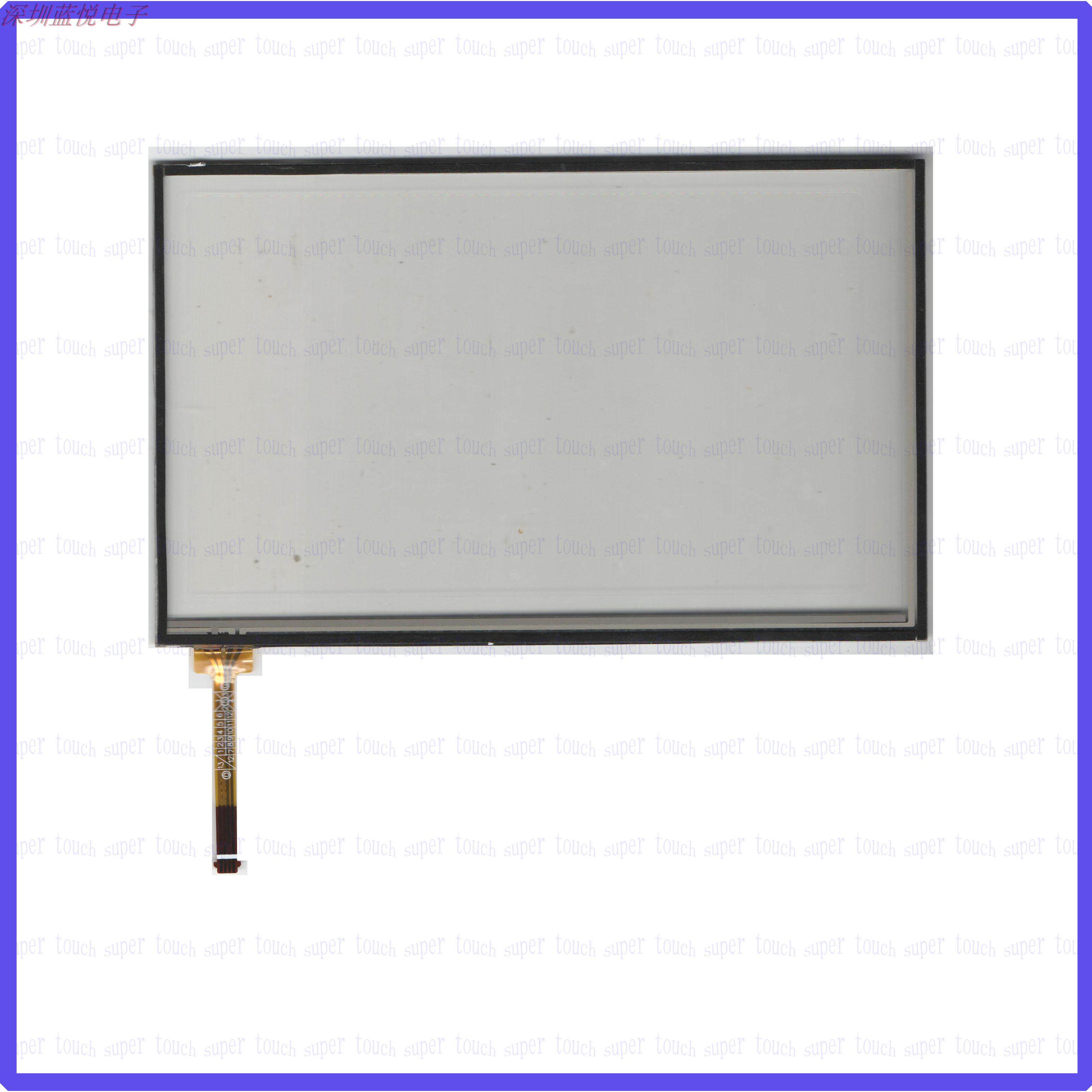 Through for HLD-TP-2071 on-board DVD navigation touch handwritten outside screen glass 8 inch navigation