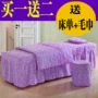 Khăn trải giường màu sắc đẹp ga trai giuong cho spa