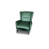 Стул для отдыха [без педалей ног] -green/Small Fiber Leather