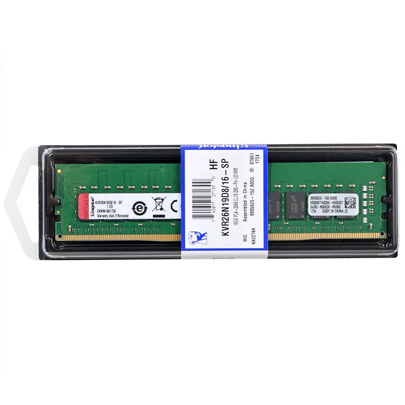 Оперативная память Kingston DDR4 2666 16Г, для настольного ПК, обновление памяти, совместима с 2400 МГц
