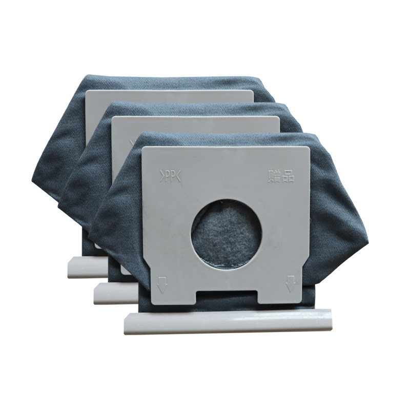 Pack of 3, suitable for Panasonic vacuum cleaner MC-CA293 MC-CG232 MC-CG300 accessories cloth bag garbage bag