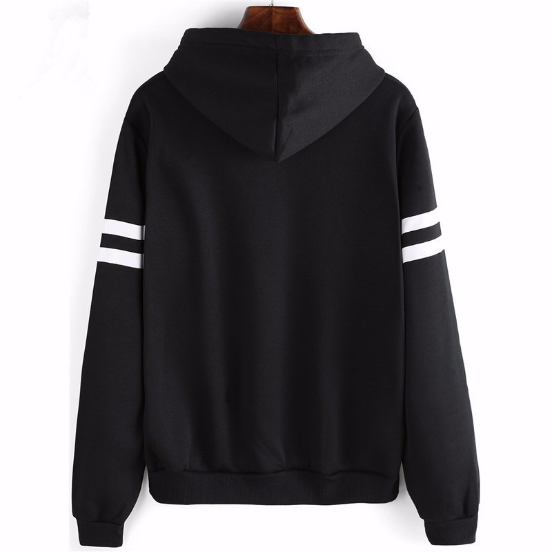 Plus Velvet Hooded Sweatshirt NSYYF88587