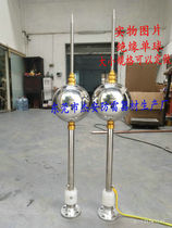 Insulated single-ball lightning rod freight included material stainless steel special for steel structure manufacturer direct sales