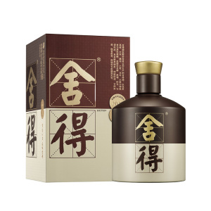 1919酒类直供 38度品味舍得（四代）500ml 浓香型白酒 聚会自饮