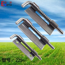 Ezeno Eno iron spring left and right latch CL225 dark hinge Welding flat electric cabinet box HL035 hinge