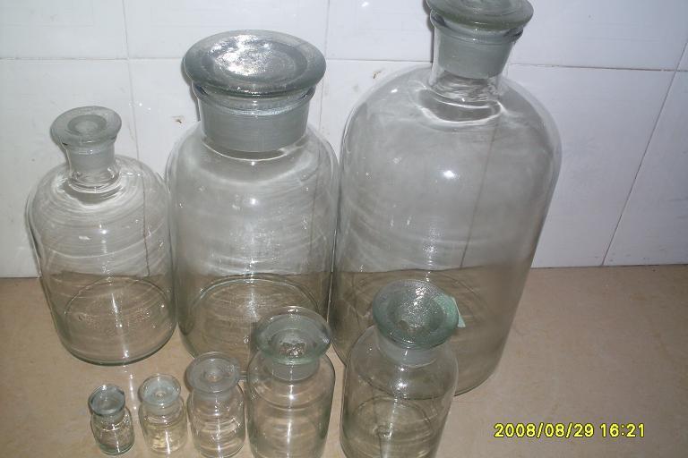 质量好 泡酒瓶 广口瓶 白大口瓶 试剂瓶  10斤装  5000ml 毫升