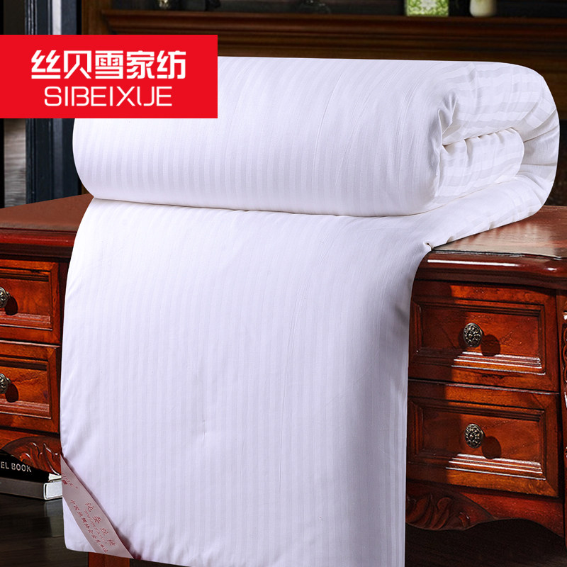 Pure handmade Tongxiang 100% mulberry silk t quilts by single double with core summer day air conditioning by summer cool by spring and autumn