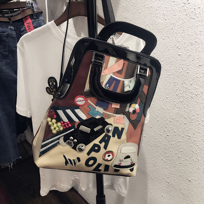 Usd 107 24 2018 New Handbags Italy Sching Hit Color Fashion 2018 New Handbags Italy Sching Hit Color Fashion Handbag Shoulder Bag Female Trendy Wild