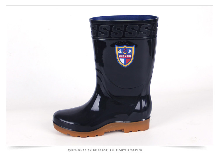 Chaussures - bottes caoutchouc homme pour hiver - semelle tendon - Ref 961552 Image 18