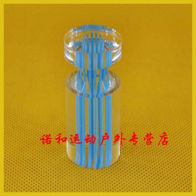 Фишки 轮盘游戏道具 轮盘压塔 水晶透明 天蓝色款 Royale casino