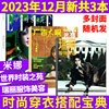 C [3 books in total] Ruili Clothing Beauty 2023+Mina December+World Fashion Garden November