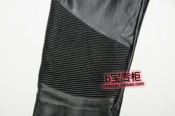 Pantalon cuir homme pour jeunesse pour printemps - Ref 1492373 Image 13