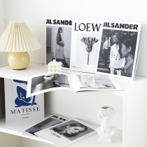 ins cover big-name Magazine photo props decoration ornaments gourmet clothing store photography with setting background