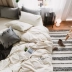 Dày ấm áp đồng bằng thêu bé nhung phù hợp với bốn mảnh Bộ đồ flannel đơn giản bao gồm giường đôi giường đơn bộ đất nặn Đất sét màu / đất sét / polymer đất sét,