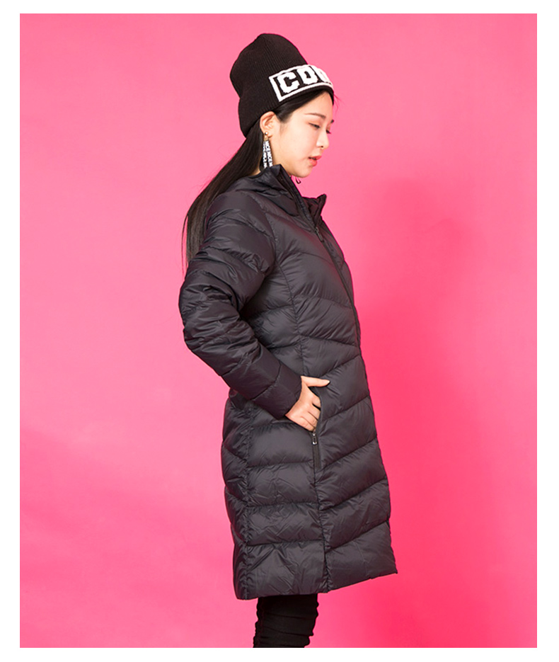 Adidas down jacket nữ dài phần 2018 mùa đông mới ấm áp áo khoác ngoài trời chống gió CY8633 4 áo khoác the thao nam cao cấp