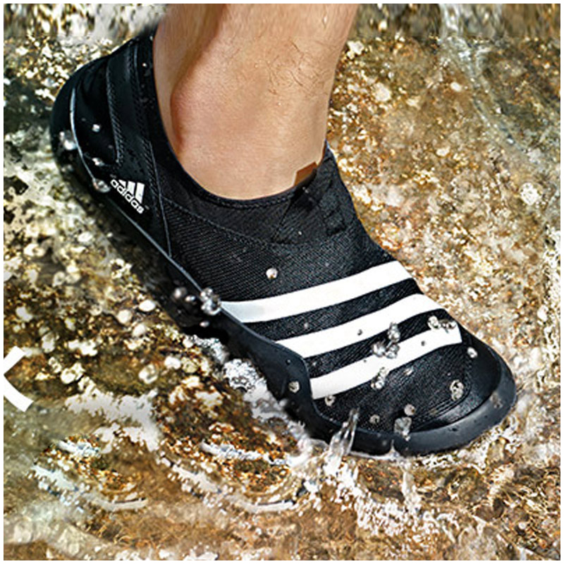 Giày lội nam Adidas 2019 hè mới ngoài trời chạy nhanh khô thoáng khí chống trượt giày thượng nguồn Q21031 - Khởi động ngoài trời giày lao động