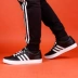 Giày thể thao nam Adidas giày thường mùa hè mới sáng ba thanh giày trượt ván cổ điển giày thể thao AW3889 - Dép / giày thường Dép / giày thường