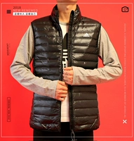 Adidas down vest nam vest 2018 mùa đông mới ấm vest thể thao xuống áo khoác BS1563 áo khoác thể thao nam nike