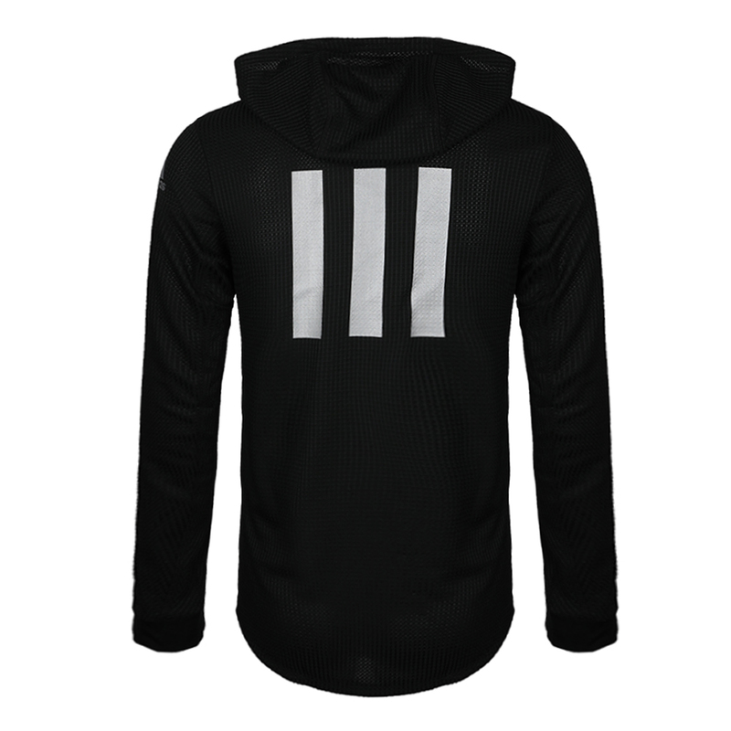 Áo len nam Adidas 2019 mới thoáng khí đào tạo chạy áo len giản dị áo len DZ1542 - Thể thao lông cừu / jumper mua áo sweater