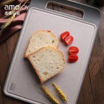 Wheat straw cutting board Mildew cutting board Antibacterial chopping board Plastic fruit household cutting board Rice husk auxiliary food sticky board