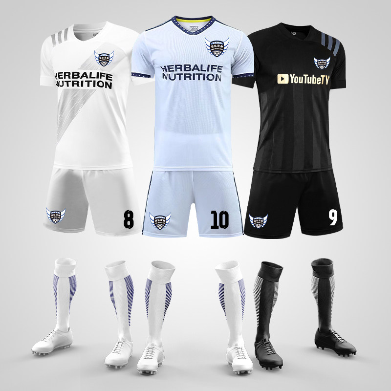 22-23 LOS ANGELES GALAXY Jersey Adult Kids Set No. 9 Ibu Bakham Gerrard Football Jersey