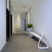 Creative shaped designer art bench Dragonfly chair Park shopping mall rest stool Nordic FRP modeling furniture