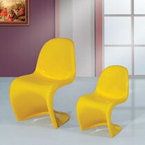 Creative Nordic fashion FRP art modeling dining chair Pan Tau chair chair Schair lounge special-shaped single-person negotiation chair