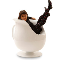 Creative FRP wine cup chair leisure swivel chair unique styling chair designer meeting guest negotiation chair personality table and chair