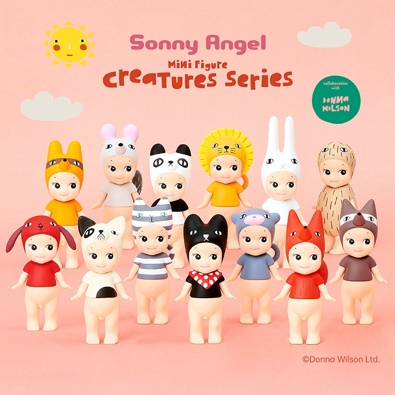 [正版Sonny Angel奇趣动物系列盲盒 潮玩手办可爱天使娃娃公仔摆件]