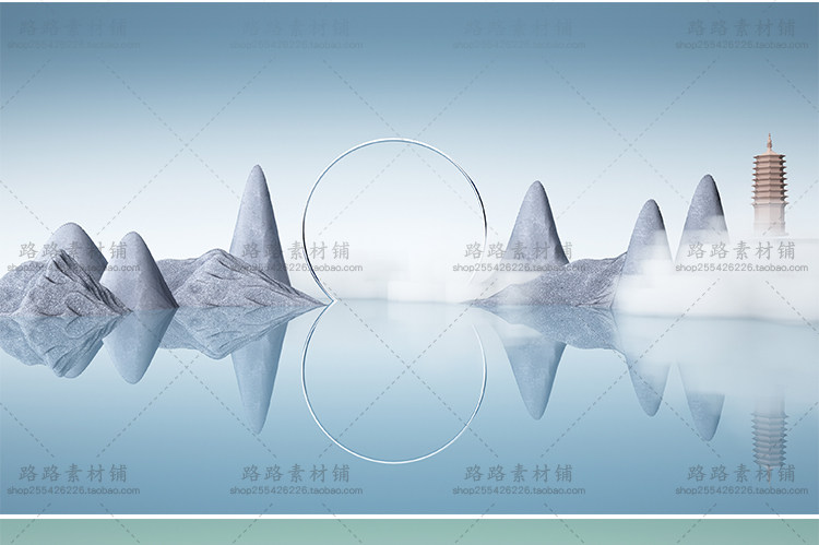 模型-C4D国潮场景模型精选集，110个C4D文件+PSD文件+JPG预览图插图19小新卖蜡笔