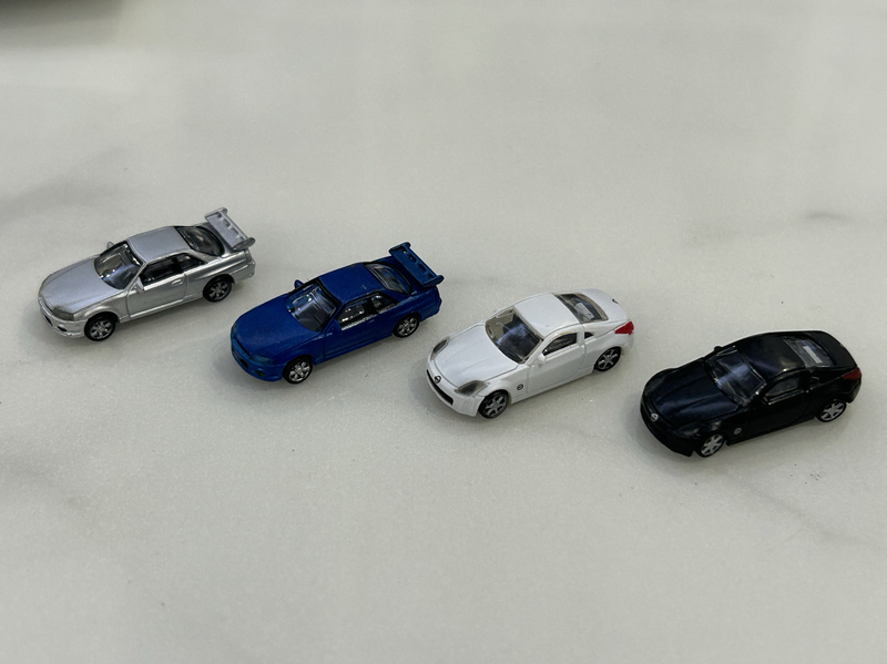 N Scale 1/150 Nissan Sports Car Gt Set Tomytec Bus Truck N Scale 1/150 Nissan Sports Car Gt Set Tomytec Bus Truck