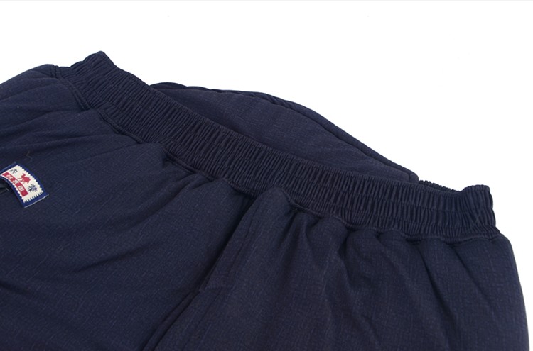 Lạc đà không khí trung và già áo bông cotton quần dày nam cộng với nhung ấm quần áo phù hợp với quần áo nam tải cha áo khoác nam 2021