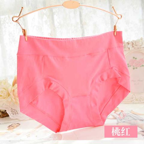 Bốn túi cotton cộng với phân bón để tăng vòng eo cao và trung niên đồ lót calvin klein nữ chính hãng